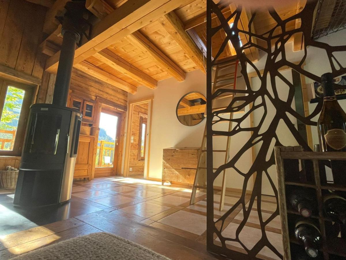 Magnifique Chalet Dans La Vallee De Chamonix Servoz Exterior photo